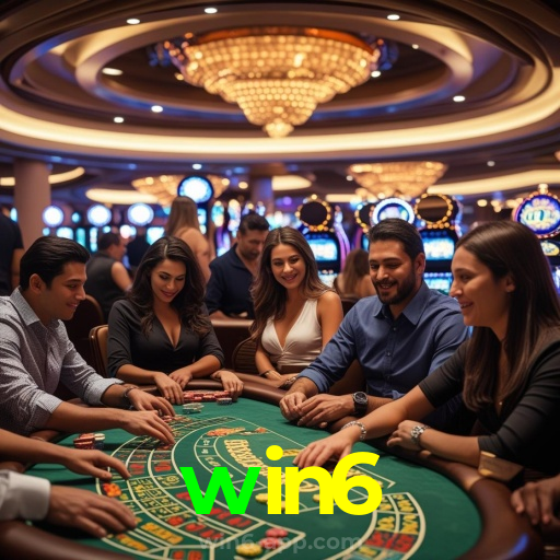 win6:Gire as slots e conquiste prêmios incríveis!