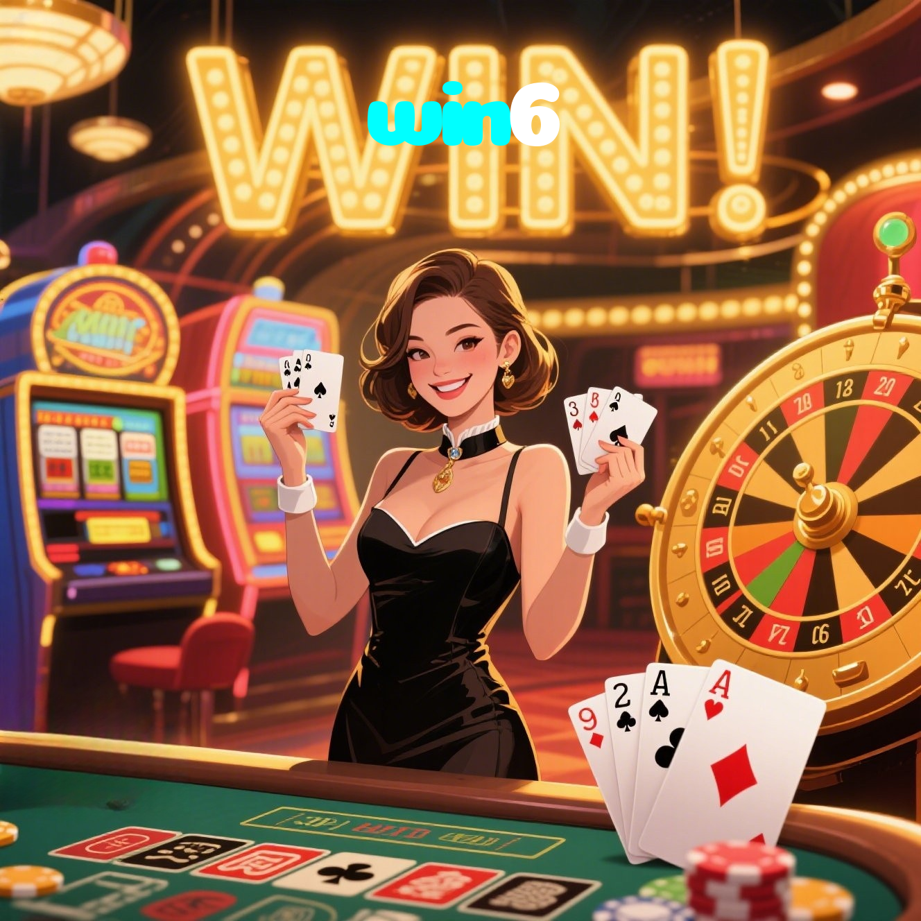 win6:Jogue slots, poker e aposte no futebol para prêmios incríveis!