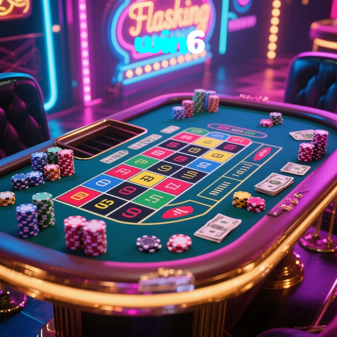 win6：Mostre sua habilidade nas mesas de poker e vença os adversários!