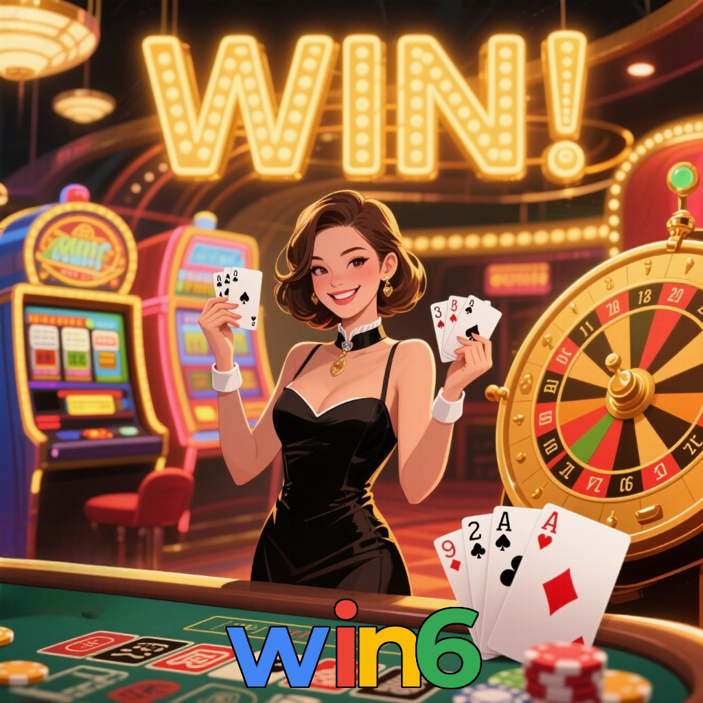 win6：No nosso cassino, a emoção nunca para! Jogue agora!