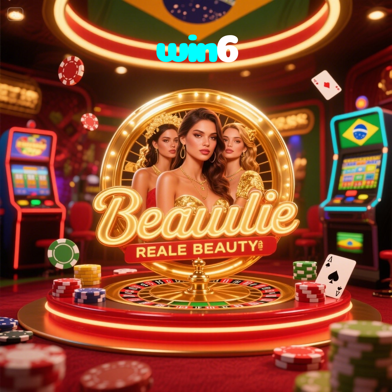 win6:Jogue slots, blackjack e aposte no futebol para diversão e vitórias!