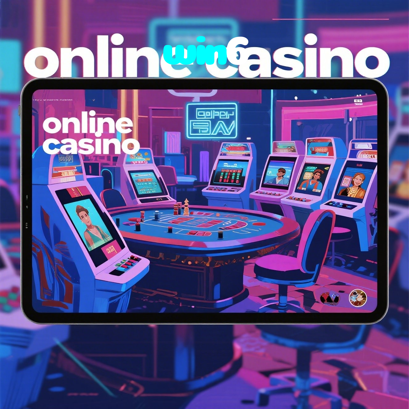 win6:Jogue no nosso cassino e prove sua habilidade nas cartas de poker!