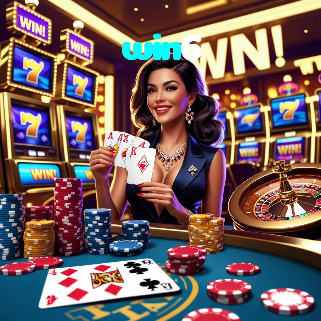 win6:Aposte no seu time e ganhe prêmios incríveis com poker e roleta!