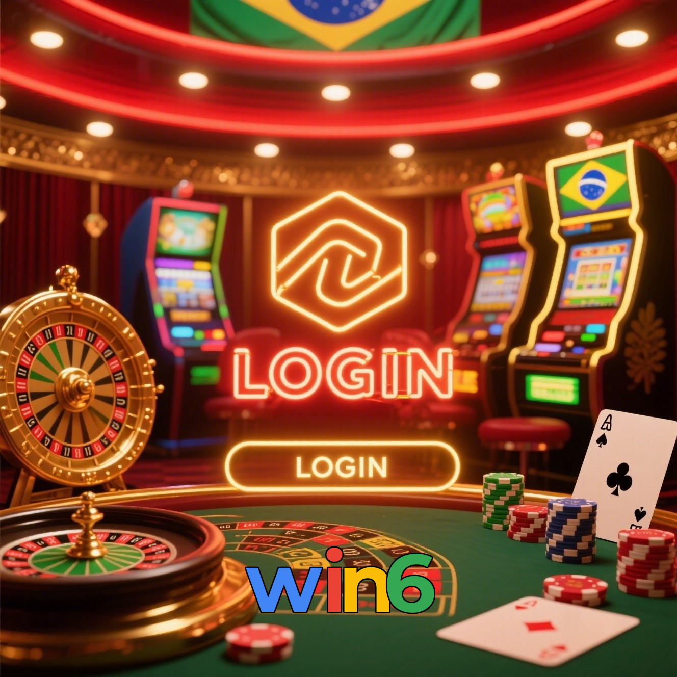 win6:Venha viver a emoção do cassino! Gire a roleta e ganhe grandes prêmios!