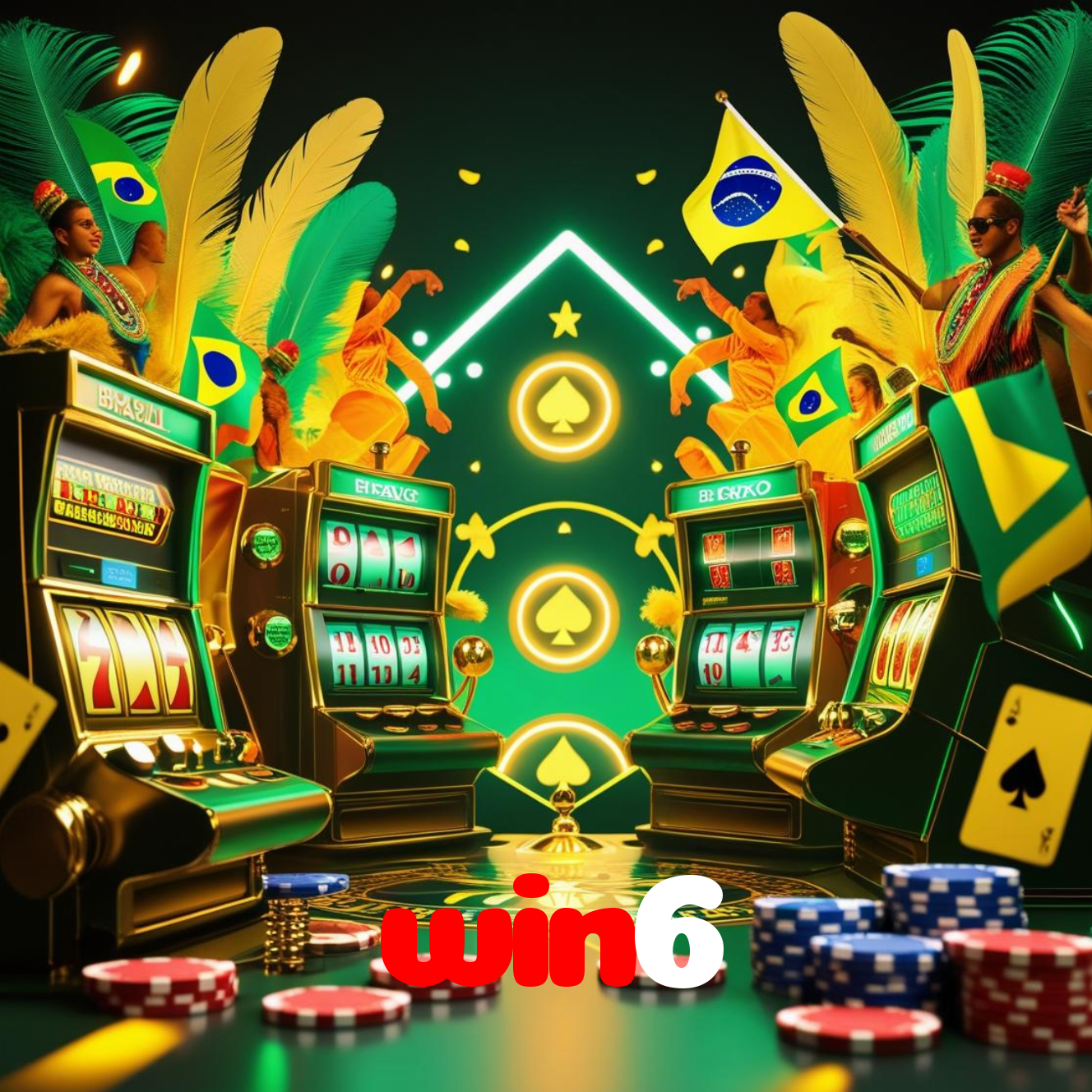 win6:Jogue no nosso cassino e prove sua habilidade nas cartas de poker!