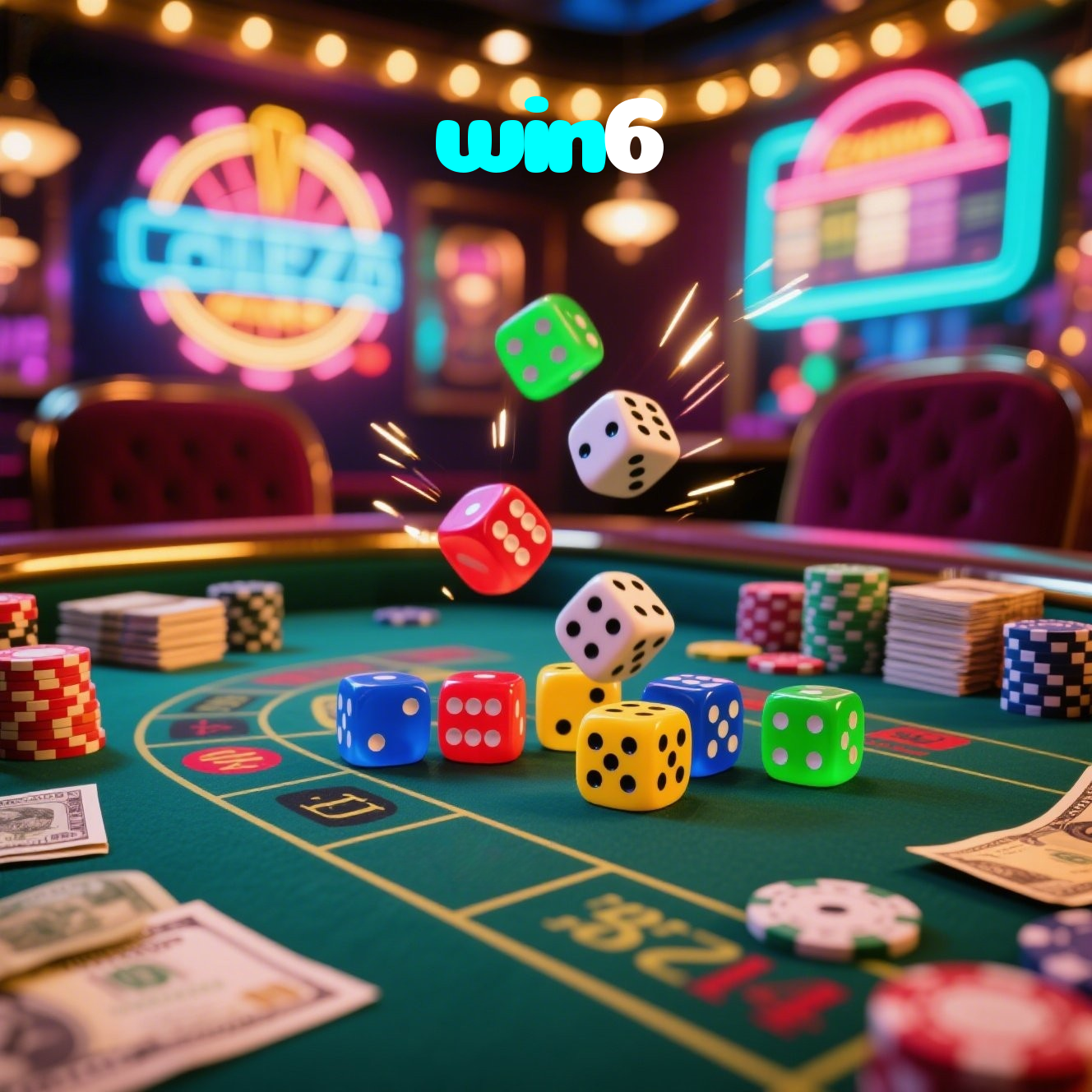 win6:Ganhe com poker, blackjack e apostas em futebol no cassino online!